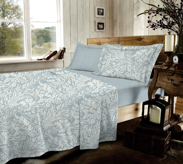 Elegant Agatha Botanical Bed Sheet Set