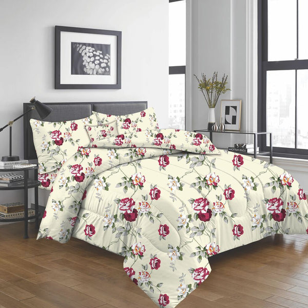Classic Rose Garden Comforter Set