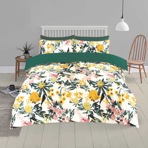 Tropical Floral Bed Set